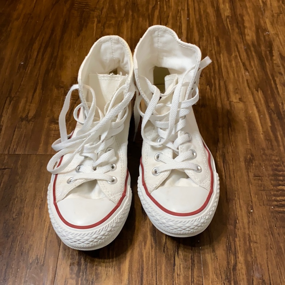 White high top converse